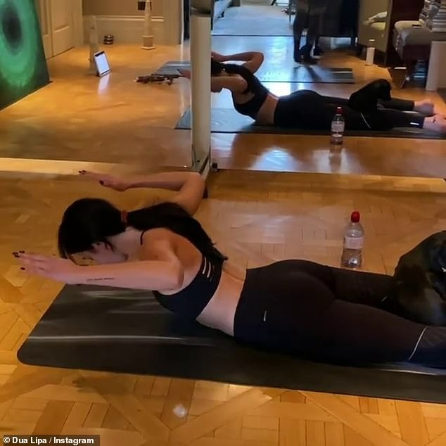 Dua Lipa Turns Into a Yogini As She Perfects a Headstand on a Bright ...