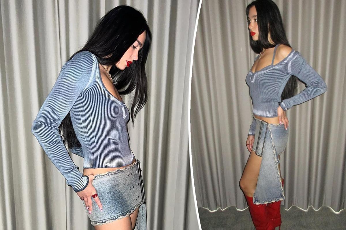 Dua Lipa surprises fashion fans in nostalgic micro shorts - Wowi News