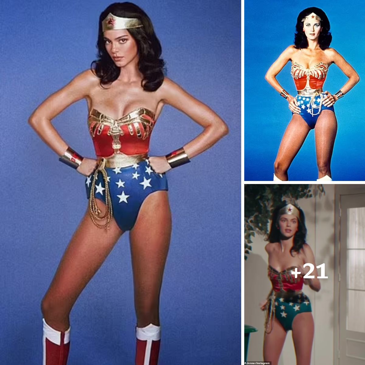 Kendall Jenners Halloween Costume Receives Wonder Woman Lynda Carters Seal Of Approval As A 